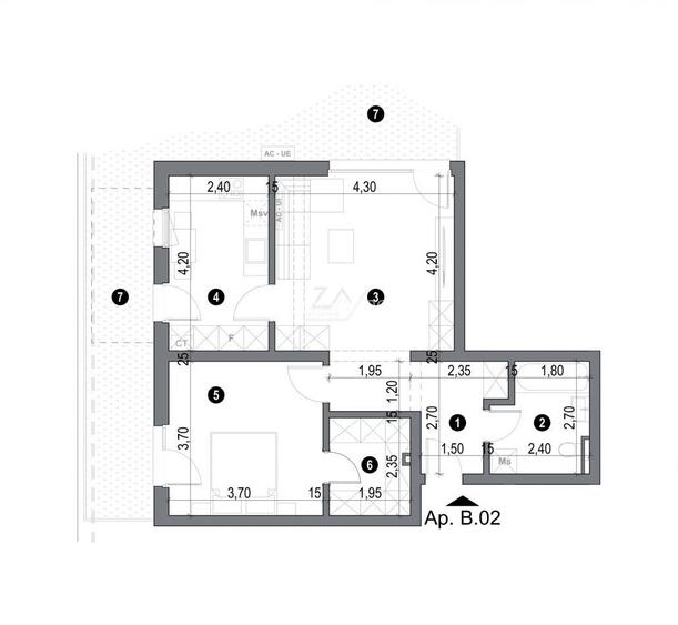 Bloc finalizat. Finisaje superioare. Loc de parcare. - 12