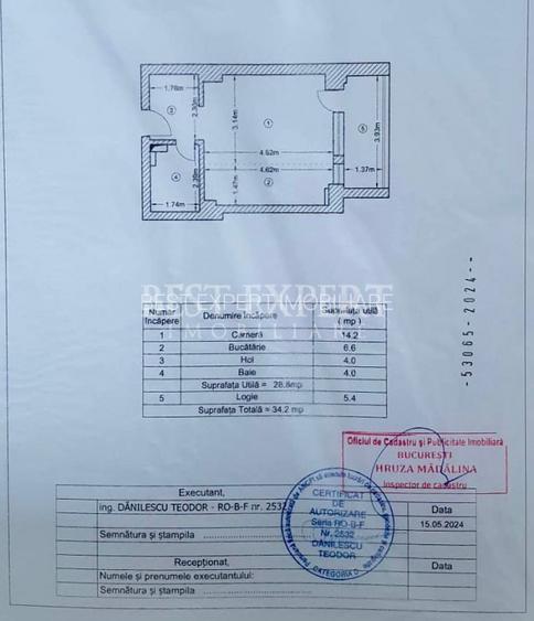 Garsoniera moderna | Bloc 2025 | 5 min metrou Costin Georgian  - 15