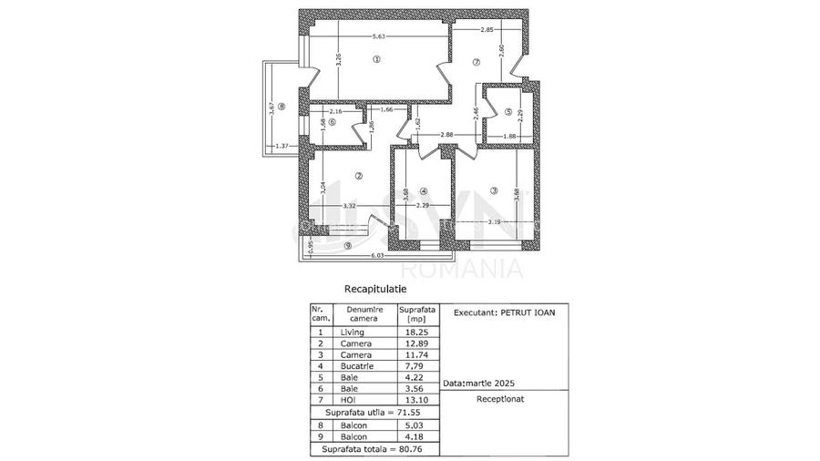 REA1027871 Apartament 3 Camere I De Vanzare I Chibrit I Domeni - 11