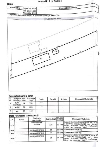 Casa Moderna -  2008 - 100 MP utili - 1280 MP Curte - 4 Camere - NOU - 14