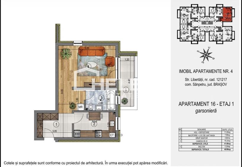 COMISION 0% / 2 Camere / Credit / Sânpetru - 9