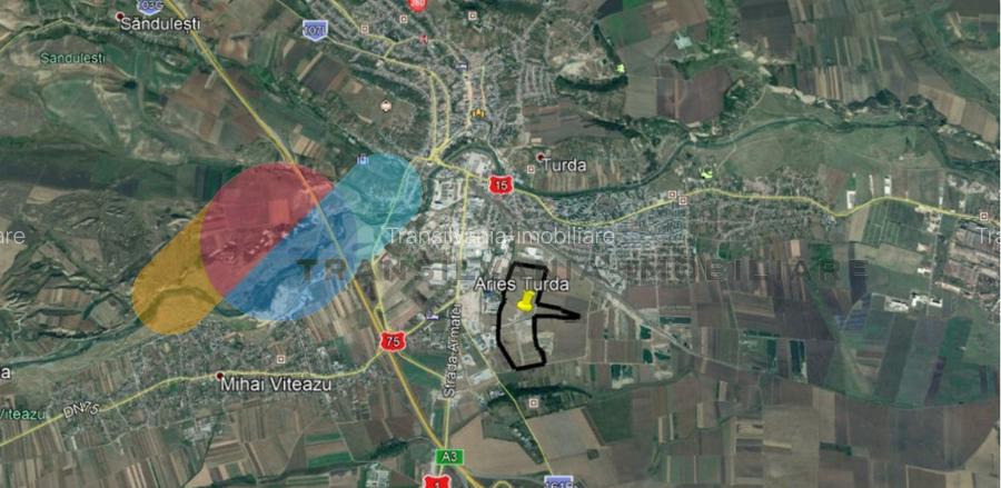 Teren intravilan 20Ha în Parcul industrial Arieș Turda - 2