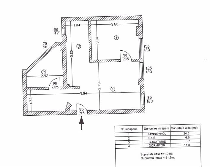 GAVANA 3 | Apartament 2 camere – imobil mic, doar 6 locuințe - 1