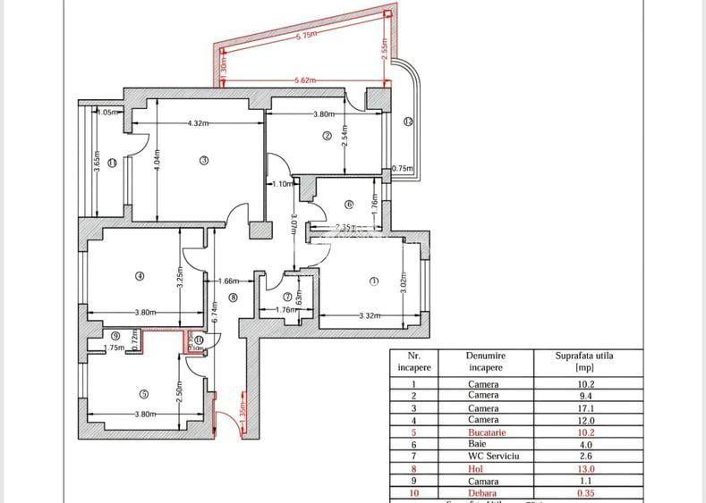 Apartament 4 camere | Romana - Dorobanti | Bloc reabilitat 1980 - 6