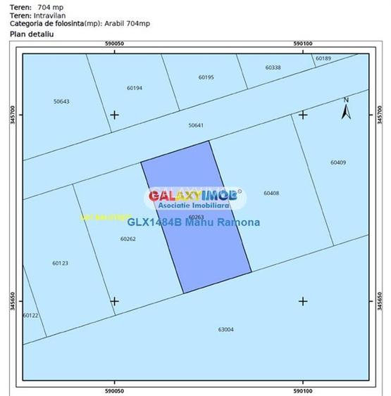 Teren pentru constructii, 704 mp Balotesti, zona inel A0 - 3