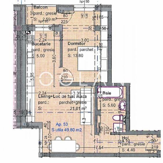 Apartament 2 camere, et. 1, partial la cheie - Selimbar - 7