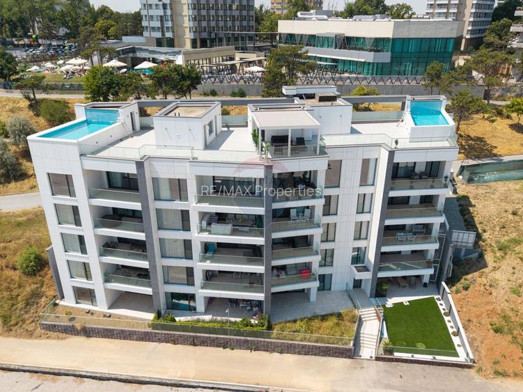 PENTHOUSE CU PISCINA, VEDERE PANORAMICA LA MARE/FALEZA OLIMP - 24