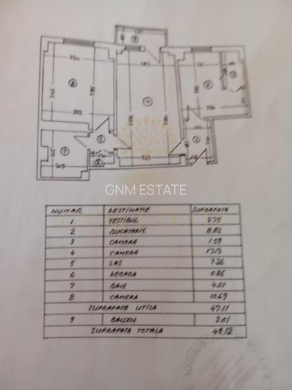 Apartament 2 cam cu centrala  bloc 84 izolat 1/8 Sos  Oltenitei - 9