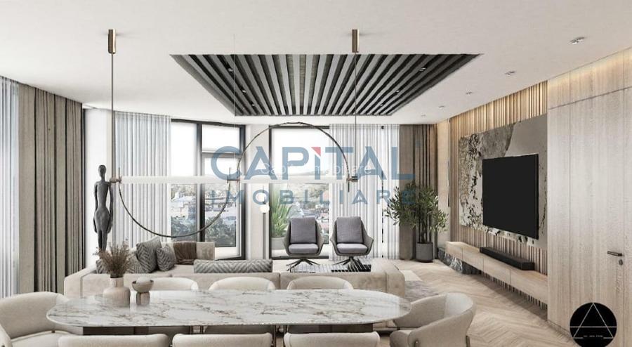 Penthouse 134mp, terasa circulara, 2 locuri parcare, zona Cipariu  - 2