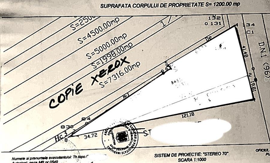 Snagov, CIolpani, Deschidere 61m DN1, Teren Intravilan 4906mp - 1