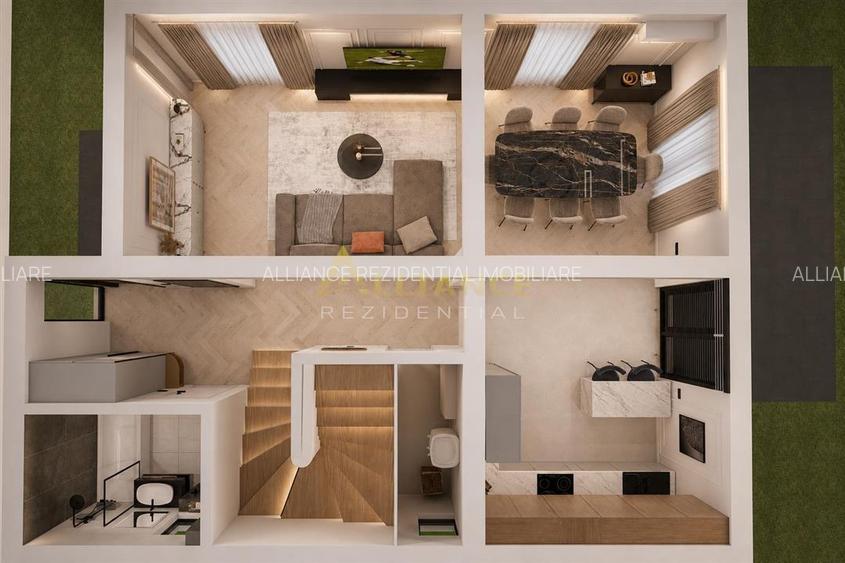 Casa Individuala - 4 camere - 3 bai - 355mp teren - 19