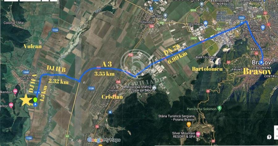 Vulcan- Teren Extravilan de Vanzare- 21280 mp - 3