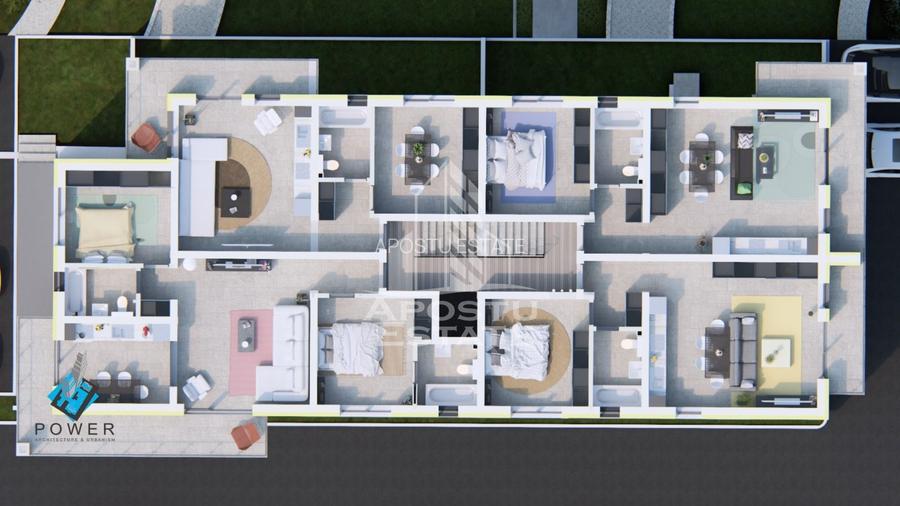Apartamente cu 3 camere, 2 bai si gradina de 25 mp la intrare in Giroc - 11