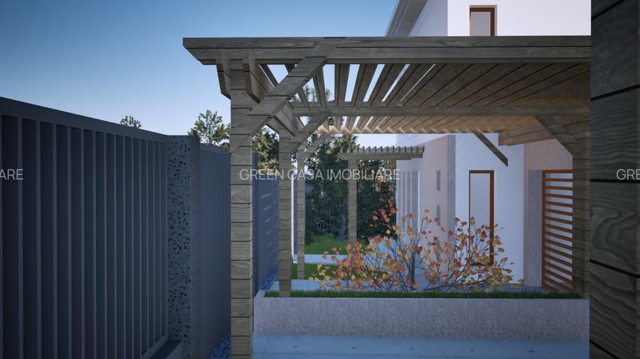 Teren 970 mp cu autorizație pentru 2 case Panorama deosebită, Zonă Ion Creanga - 11