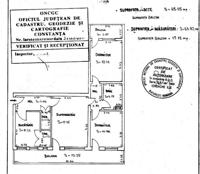 Centru - Bd. Ferdinand - apartament 3 camere , loc propriu de parcare - 11