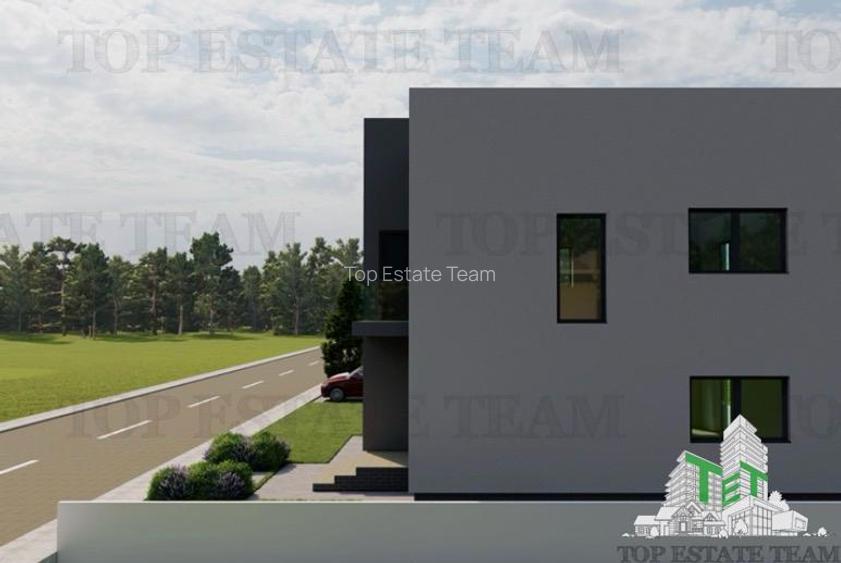 Vila individuala pe stil Mediteranean, cu 4 camere, 3 bai, 2 terase, incalzire i - 8