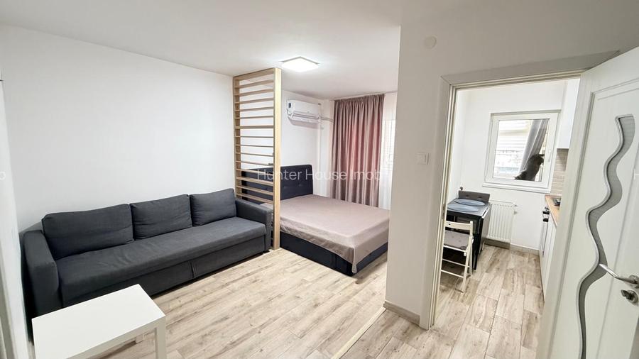 Garsonieră modernă, prima închiriere, 3 min Metrou Gorjului, mobilată complet - 2