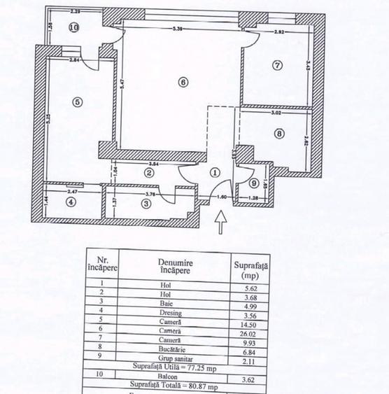 Apartament 3 camere 77mp | 0 Comision | Piscina | Baneasa | Natura Residence