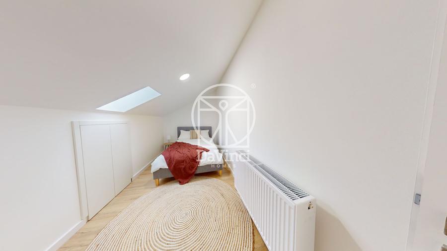 Direct dezv. -Penthouse 4 camere + terasa, mobilat complet, intabulat