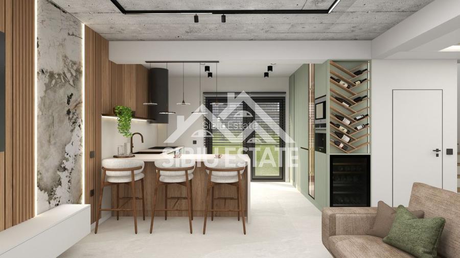 Casa cu garaj, 4 camere, 3 bai, Sibiu Selimbar Comision 0% - 16