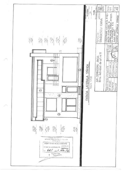 Casa la rosu 150mp , Autorizatie de Construire , teren 813 mp Pitesti - 11