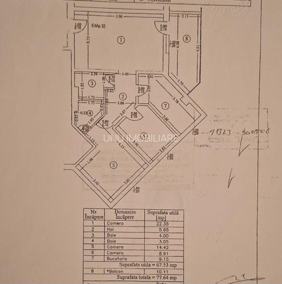 Parc Copou-3 camere-Etaj intermediar - 13