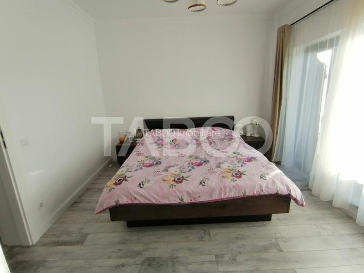 Casa tip duplex 5 camere 120 mpu complet mobilata si utilata Cisnadie - 8