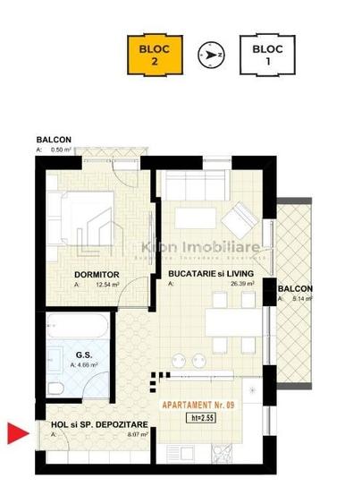 Apartament 2 camere - 3