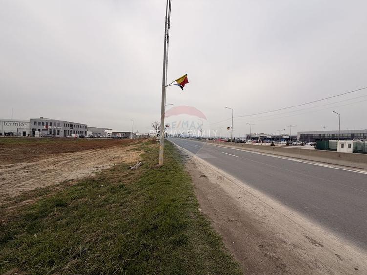 Teren 7,868mp, Aeroportul Oradea / DN E71/viitorul sens giratoriu - 8