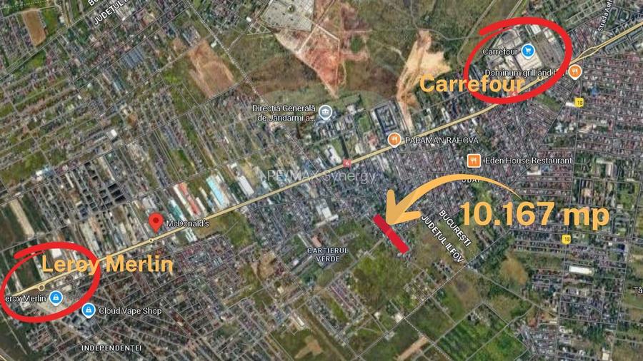 Teren 10.167mp zona Sos. Alexandriei intre Carrefour si Leroy Merlin - 2