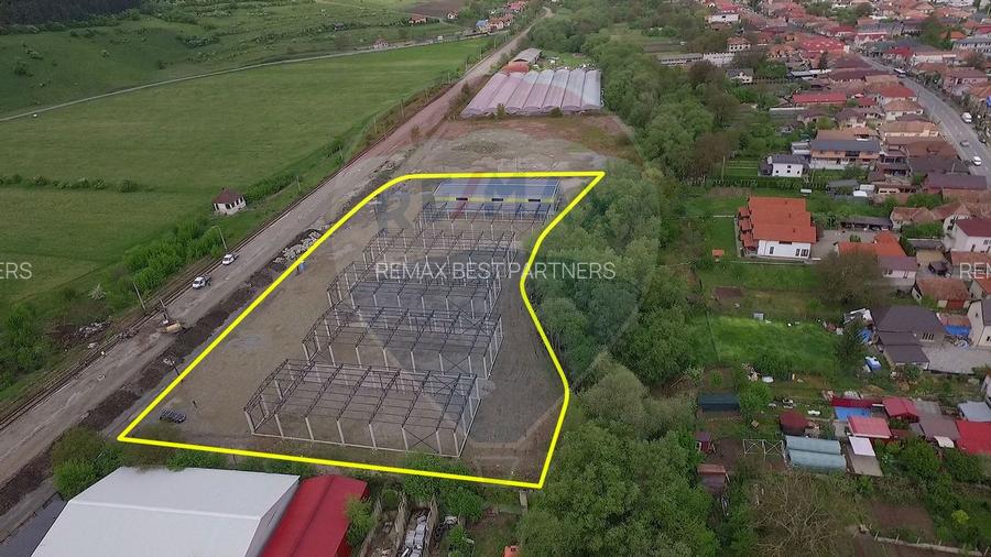 Hala industriala, de vanzare – 600 mp utili, 2300 mp teren Baciu - 10