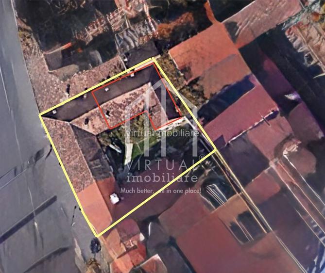 Apartament la casa cu 2 camere, 86mp utili, cota teren 187mp, Centru - 14