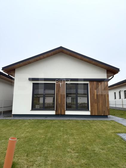 Casa individuala de 3 camere, 90mp, curtea 355mp, 15 minute de Cluj - 3