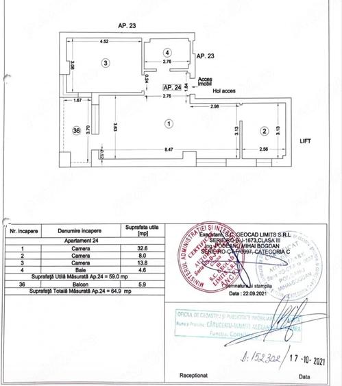Apartament 3 camere + boxă + loc de parcare – Zona Campus, Constanța - 7