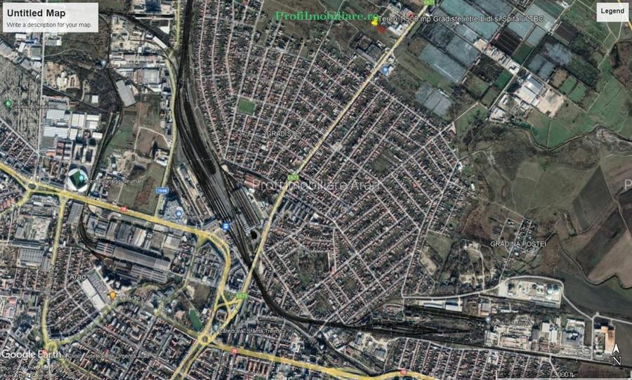 Teren 1.500mp zona Gradiste vizavi de Lidl partea cu Spitalul TBC - 3