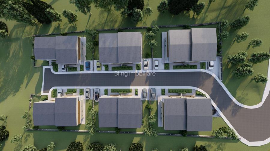 Ansamblu rezidential privat cu 16 Case tip Duplex zona Vivo  - 9