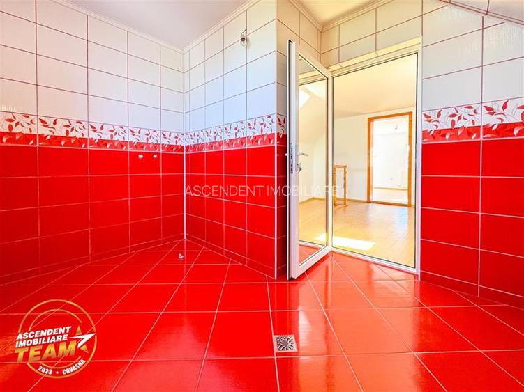 FILM! Casa noua,Covasna,cu fotovoltaic, garaj,curte,2 terase,langa partie,viitor - 18