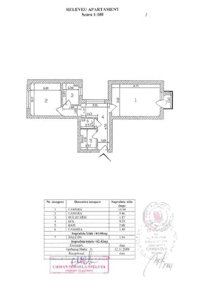 Dorobanti-spate Perla- Axinte Uricariu, 2 camere decomandat