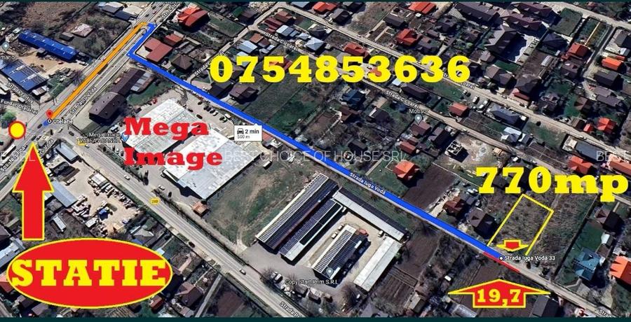 Valea Adanca -Mega Image , 700/730/770 mp ,full,zona de vile ,FARA BLOCURI - 6