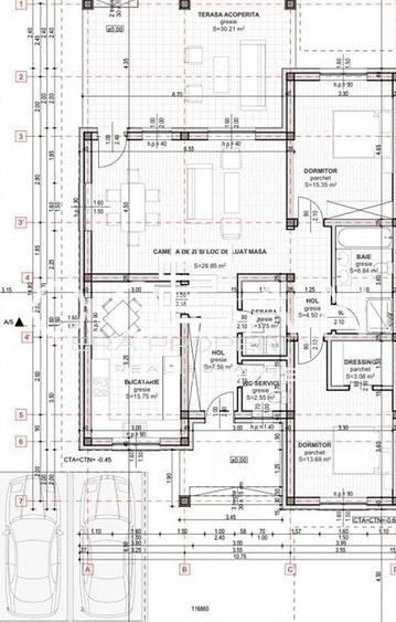 Case pe un singur nivel teren 479 mp cu panouri solare – Cristian/Sibiu - 1