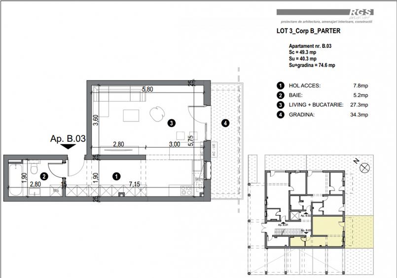 Apartamente 1-2 sau mansarda, suprafete 40-60mp, Complex rezidential Comision 0 - 10