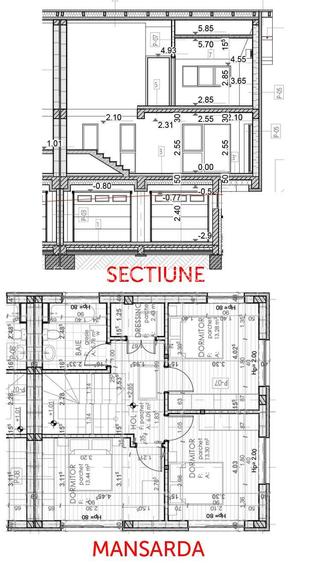 Duplex 4 camere pe Oașului, teren 240 mp, utili 162 mp - 8