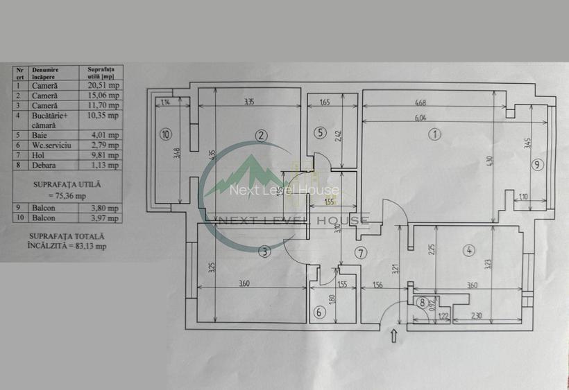 Apartament 3 camere, intrare Racadau - 3