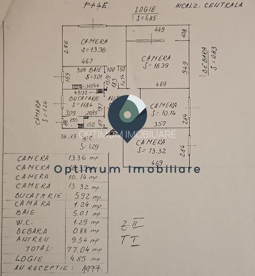 Apartament cu 4 camere renovat, 77mp, etaj 3/4 in Manastur ! - 1