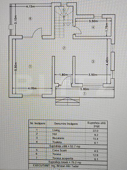 Vila 4 camere, 147 mp, zona Hlincea - 8