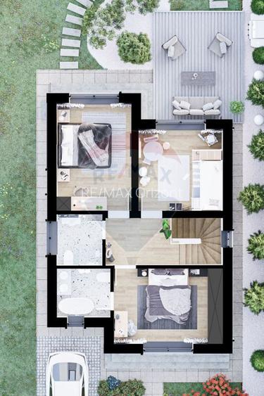 VILA JOY - Casa individuala noua, 4 camere, teren de 430 mp - 6