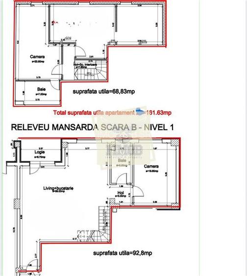 Apartament modern 155 mpu 4 camere 3 bai terasa in Parcul Sub Arini - 18