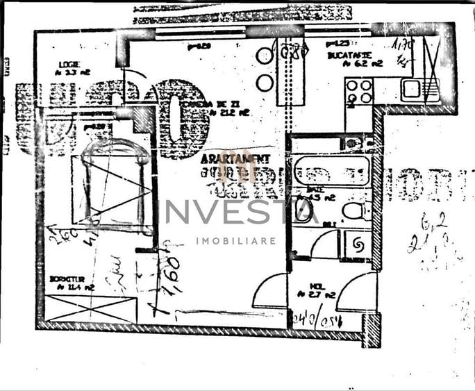 Apartament cu 2 camere, localizat in Centru Cluj-Napoca - 1