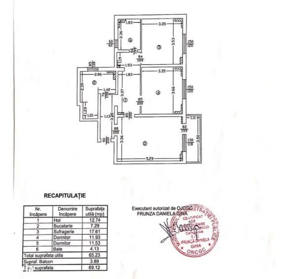 Anastasie Panu-ap. 3 camere, decomandat, curat,LIBER, mobilat si utilat!