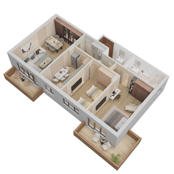 Randament excelent la 3 Camere 101.50 mp locatie linistita zona Coresi